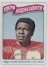 1975 Topps Emmitt Thomas #460 HOF 05v0
