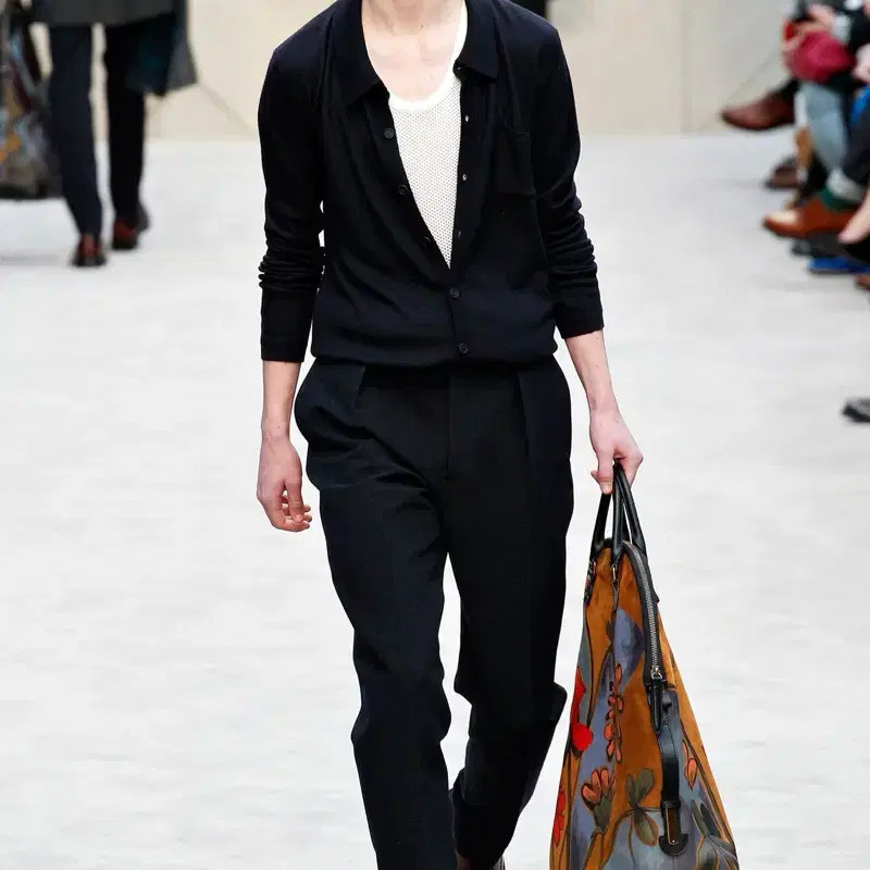 Burberry Prosum Painting Leather Backpack