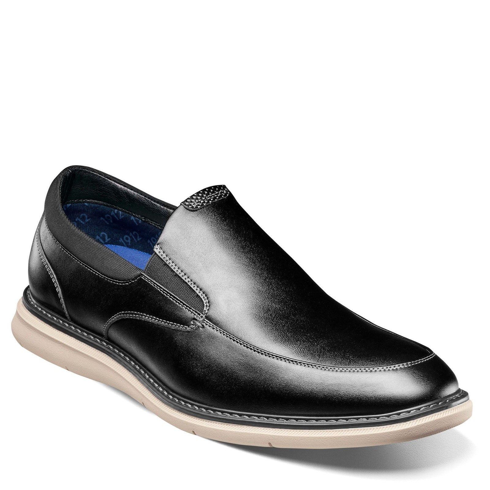 Мужские слипоны Nunn Bush Chase Moc Toe Slip On 13 2E US - ЧерныйМульти 11490₽