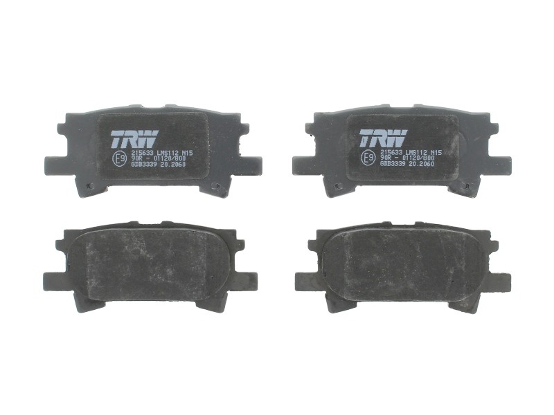 2x ✅Fits TRW GDB3339 Brake Pad Set, disc brake GDB3339 As part of ZF ⭐UK Seller⭐