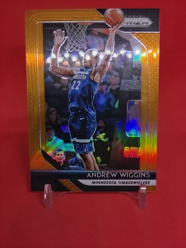 2018-19 Panini Prizm - Andrew Wiggins #87 Orange Prizm /49 GM Beauty! 🏀🔥🔥