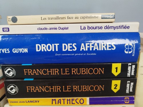 Lot 28 LIVRES SCIENCES Economie Droit Etudes Rubicon Banque Marketing Mana A31 - Picture 5 of 19
