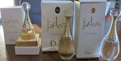 Dior J adore Miniaturflakons Set ab 1960