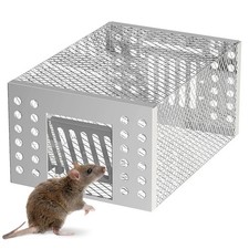 Humane Mouse & Rat Trap | Automatic Live Catch Cage for Safe Rodent Control