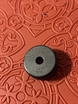 Vermont .2240 Class X Plain Smooth Bore RING GAGE  (G52)