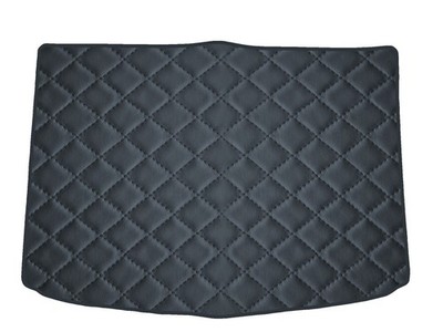Graphit Gestepptes Öko Leder Kofferraumteppich für Lancia Delta III 2008-2014