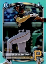 Jhonny Severino 1st Bowman #BCP-233 #/125 Pittsburgh Pirates