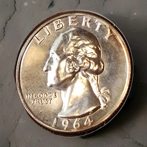 1964 Washington Quarter Proof (90% Pure Silver) FREE SHIPPING!