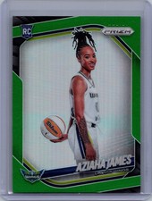 2025 Panini Prizm WNBA #141 Aziaha James Green Prizms
