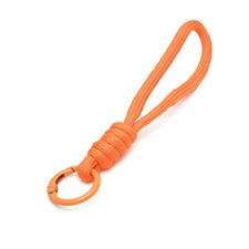 5Pcs Keychain Wristlet Bag Charm Braided Strap Key Ring Rope Keychain Lanyard fo