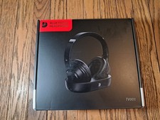 DYTOLE Wireless Headphones for TV with Multi-function Transmitter Charging Base