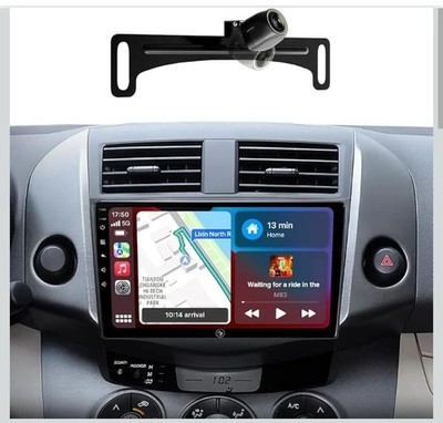 Car Radio Stereo for Toyota RAV4 2006-2011, 9 Inch Touchscreen Wireless CarPlay