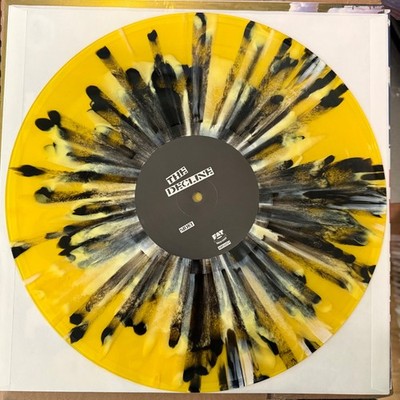NOFX The Decline Yellow W/ Black & White Splatter 12'' Color Vinyl EP  *Sold Out*
