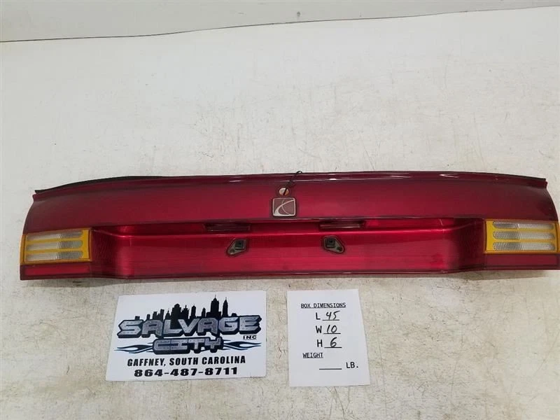 Luz trasera cupé montada en la tapa emblema negro se adapta a 97-99 Saturn serie S OEM Foto 2 de 4