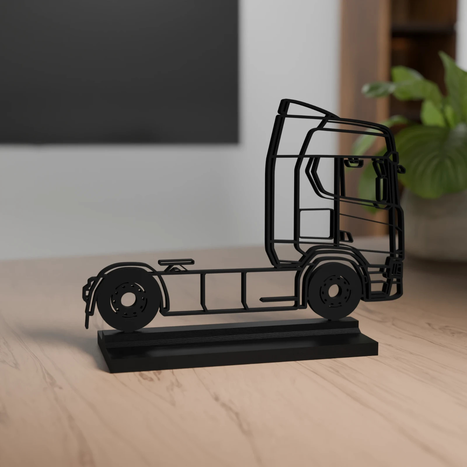 Decorazione 3D modello R500 4x2 - regalo per gli amanti dei camion