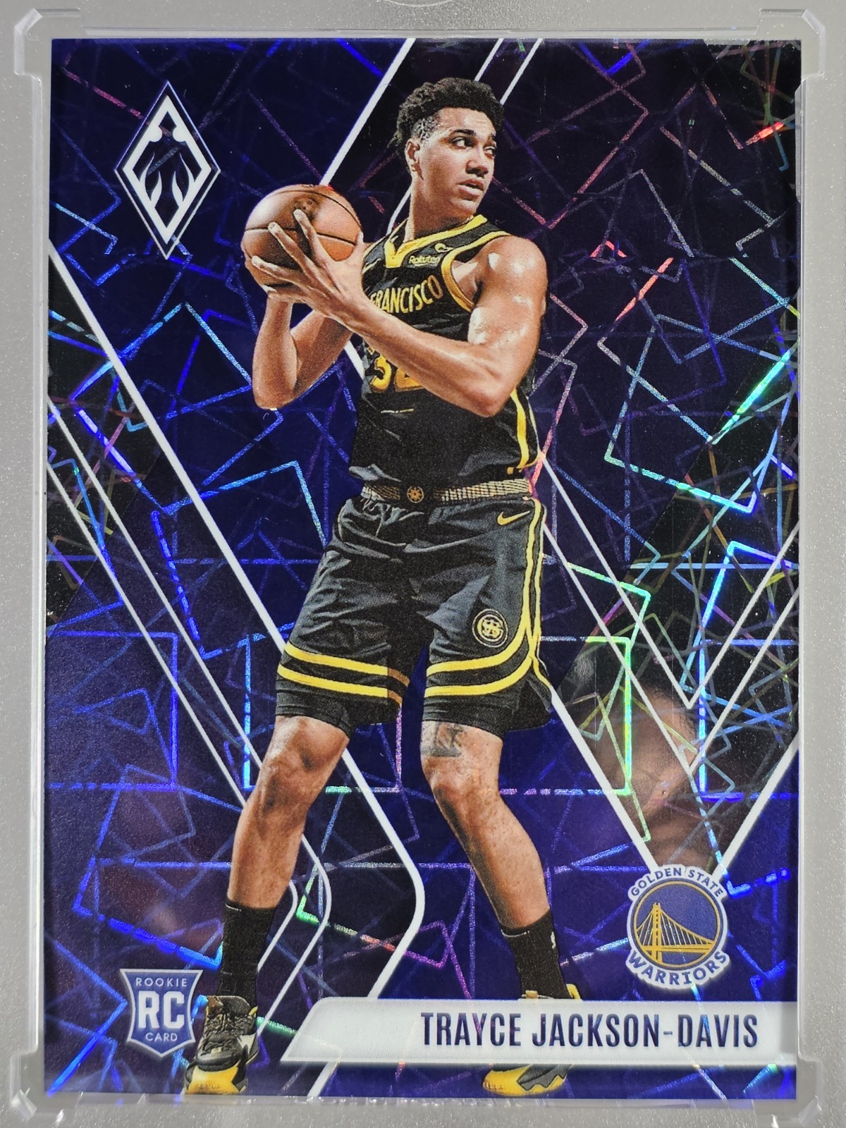 TRAYCE JACKSON-DAVIS 2023-24 PANINI PHOENIX BLUE LAZER SP /275 RC ROOKIE #288