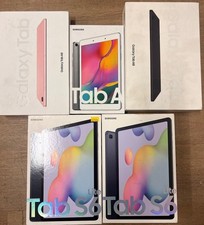 Lot Of 5-Samsung Tablet 2-Tab 6 Lite 128GB / 1-Tab A08 128GB 1-Tab A7/1-Tab 64GB