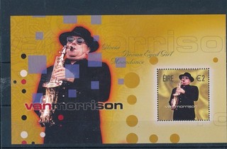 D498517 Ireland S/S MNH Van Morrison Moondance Brown Eyed Girl 2005