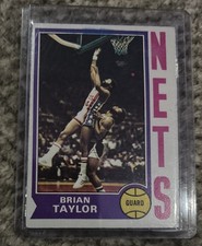 BRIAN TAYLOR 1974-75 Topps #181 - NM/MT - Nets