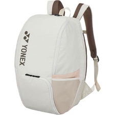 YONEX Tennis Backpack White Sand Beige BAG2408 12.6x10.6x18.9in 30L NEW