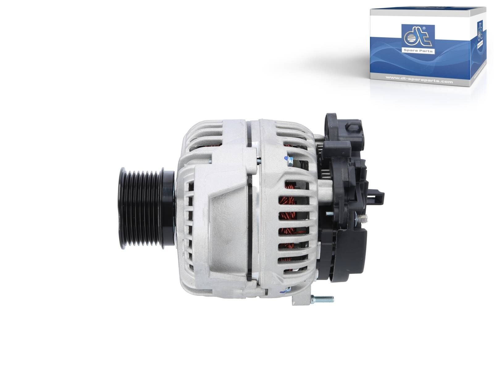 Alternateur 24 V 80 A - DT Spare Parts 2.21255 pièce de rechange avec poulie 62 mm