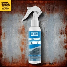 Auto Iron Powder Rust Remover Spray - Advanced Stain Cleaner for Rust Removal
