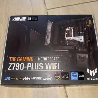 Open box SEALED ASUS TUF GAMING Z790-PLUS WIFI ATX Motherboard, LGA1700, DDR5.