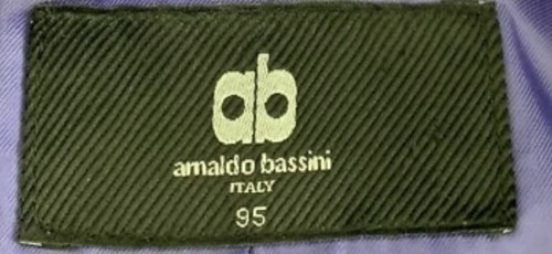 Arnoldo Bassini Italy-Woman’s Sz-S Tweed Houndstooth Coat Tie Belt Purple Black - Picture 11 of 11