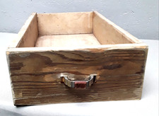 Alte Holzkiste Holz Schublade Schubkasten Aufbewahrung Speicher Dekoration P 70