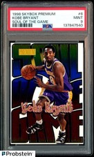 1998-99 Skybox Premium Soul Of The Game #6 Kobe Bryant Lakers HOF PSA 9 MINT