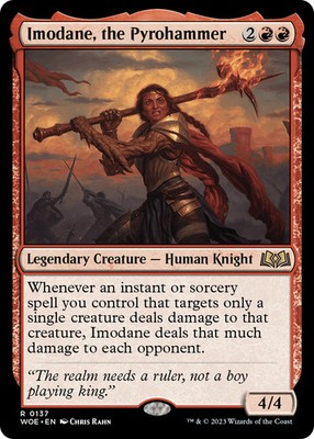 Imodane, the Pyrohammer [Wilds of Eldraine] Near Mint