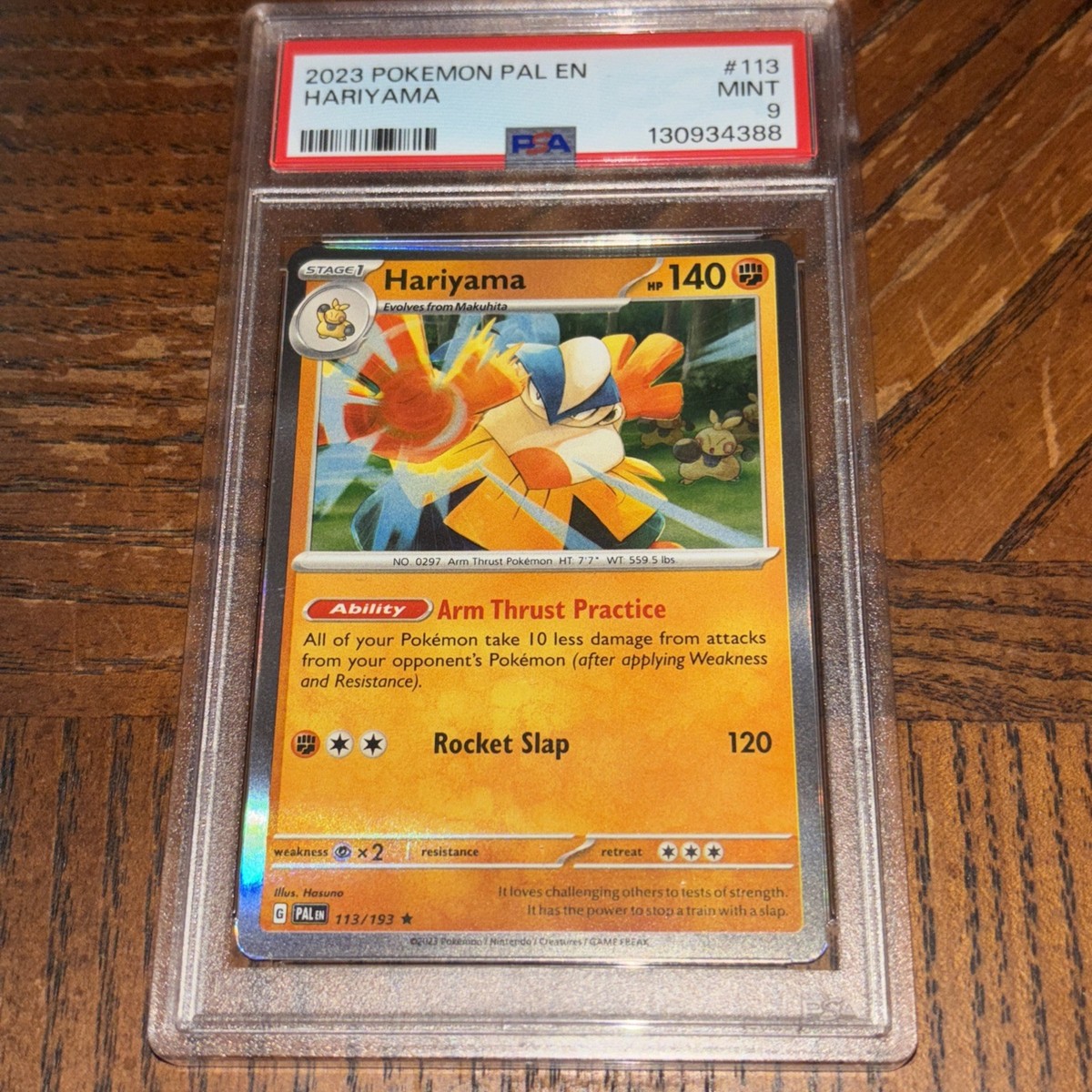 Hariyama 113/193 Pokémonkort - Paldea Evolved | Köp på (684410447