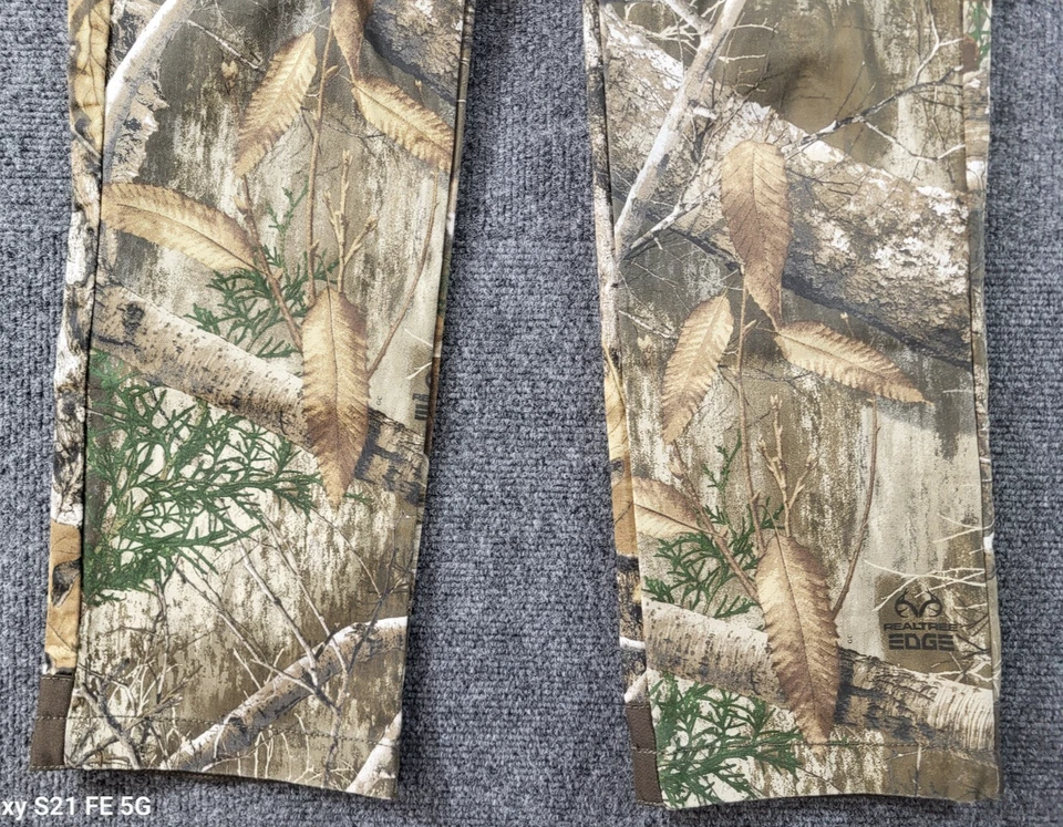 Realtree Cargo Hunting Pants Youth XL/14-16 29X29 Realtree Edge Camo Stretch Wai - Image 3 of 4
