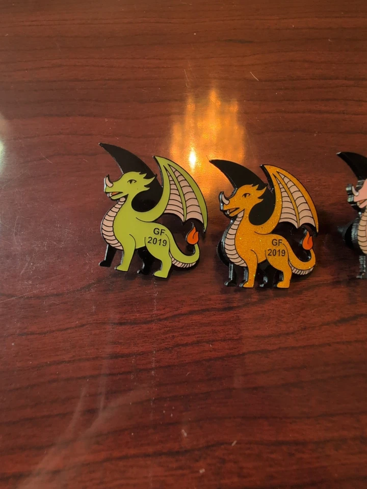 Destination Imagination 2019 Dragons Pins Set - Image 2 of 4