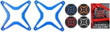 SSV WORKS WP-CGS-B Blue Grille 4 WP-A6 Speaker To Color Match RZR/ATV/UTV/Cart