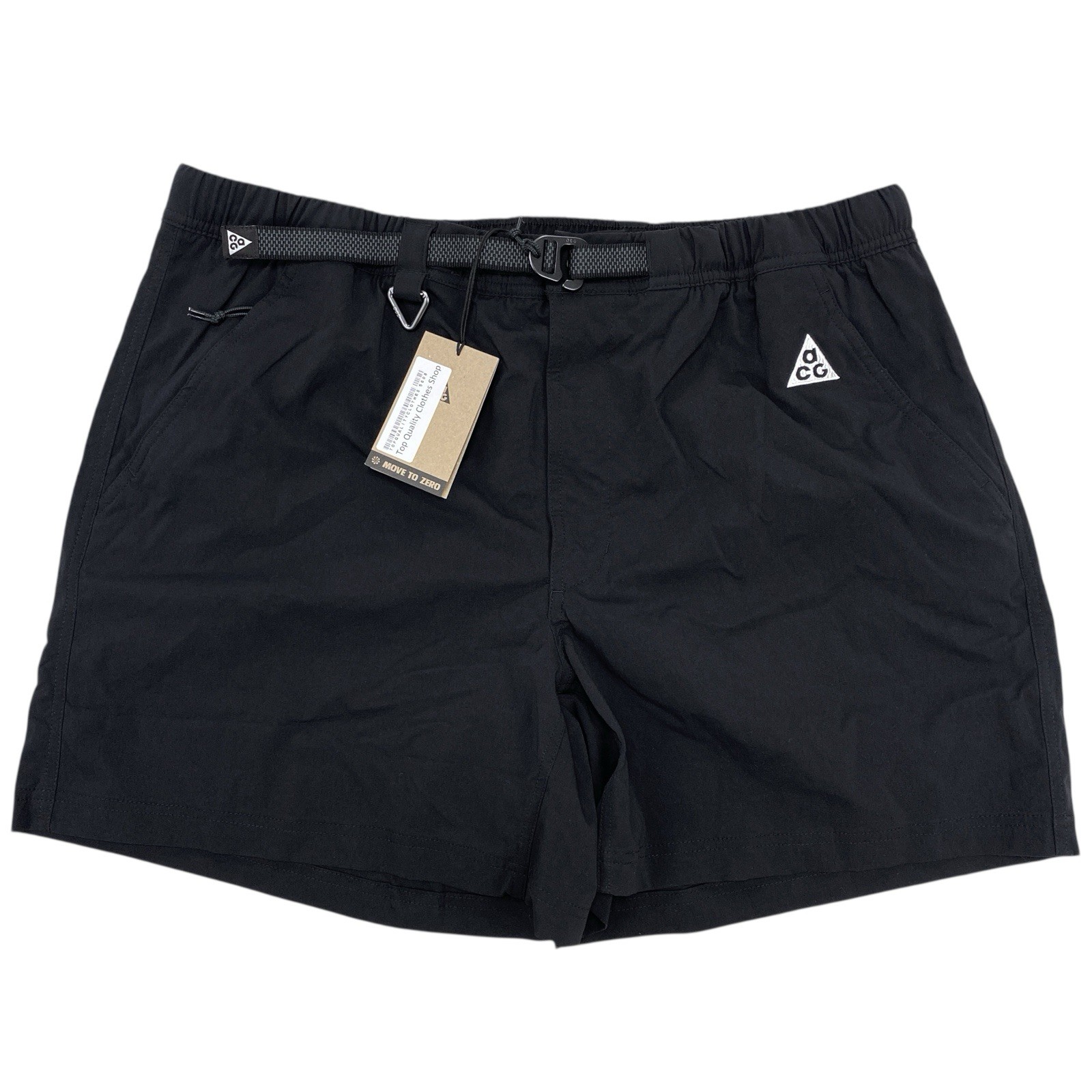 Nike ACG Mens Hiking Shorts Size XL Loose Fit BlackWhite FN2430-010 12490₽