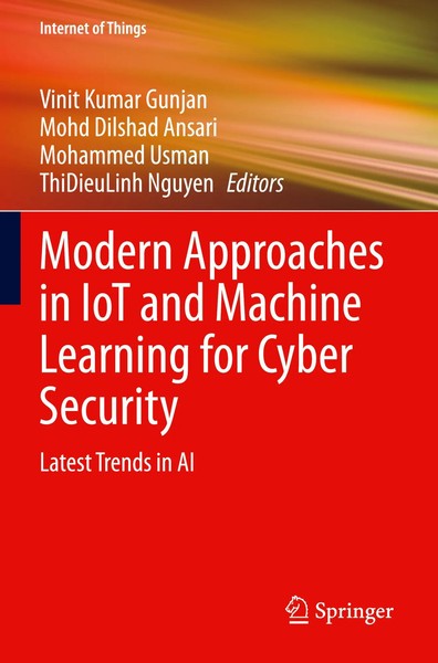 Vinit Kumar Gunjan (U. A.) | Modern Approaches In Iot And Machine Learning...-image