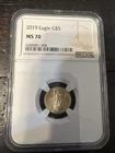 2019 $5 American Gold Eagle 1/10 Oz Gold NGC MS70 .999 Fine Gold USA