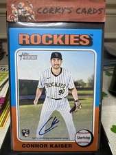 2024 Topps Heritage High Number Connor Kaiser Real One Auto RC #ROA-CK