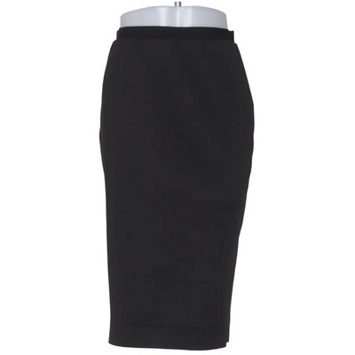Siste's, Bleistiftrock, Größe: M, Schwarz, Elasthan/Polyester, Einfarbig #BSr