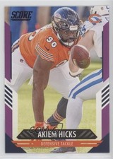 2021 Score Purple Akiem Hicks #128 2o7