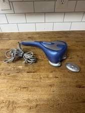 HoMEDICS Handheld Body Massager Wave Action Heat  vibe WV-50H Blue relaxing
