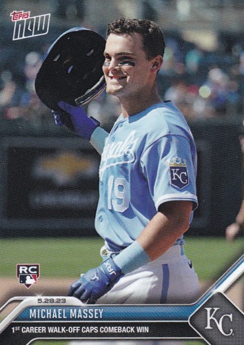 2023 Topps Now 354 Michael Massey