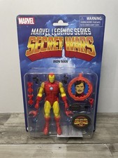 Marvel Legends Secret Wars Iron Man 40th Anniversary Figure Retro Carded Hasbro