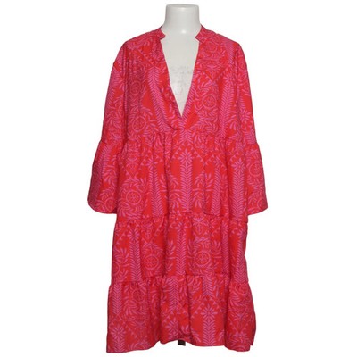 Kleid, Größe: XL, Rot/Pink, Print, Damen #EZp