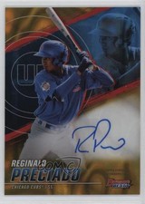 2021 Bowman's Best of Gold Lava Refractor 49/75 Reginald Preciado Auto 0i5v