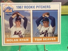 NOLAN RYAN ROOKIE CARD THAT NEVER WAS. rookie card picture