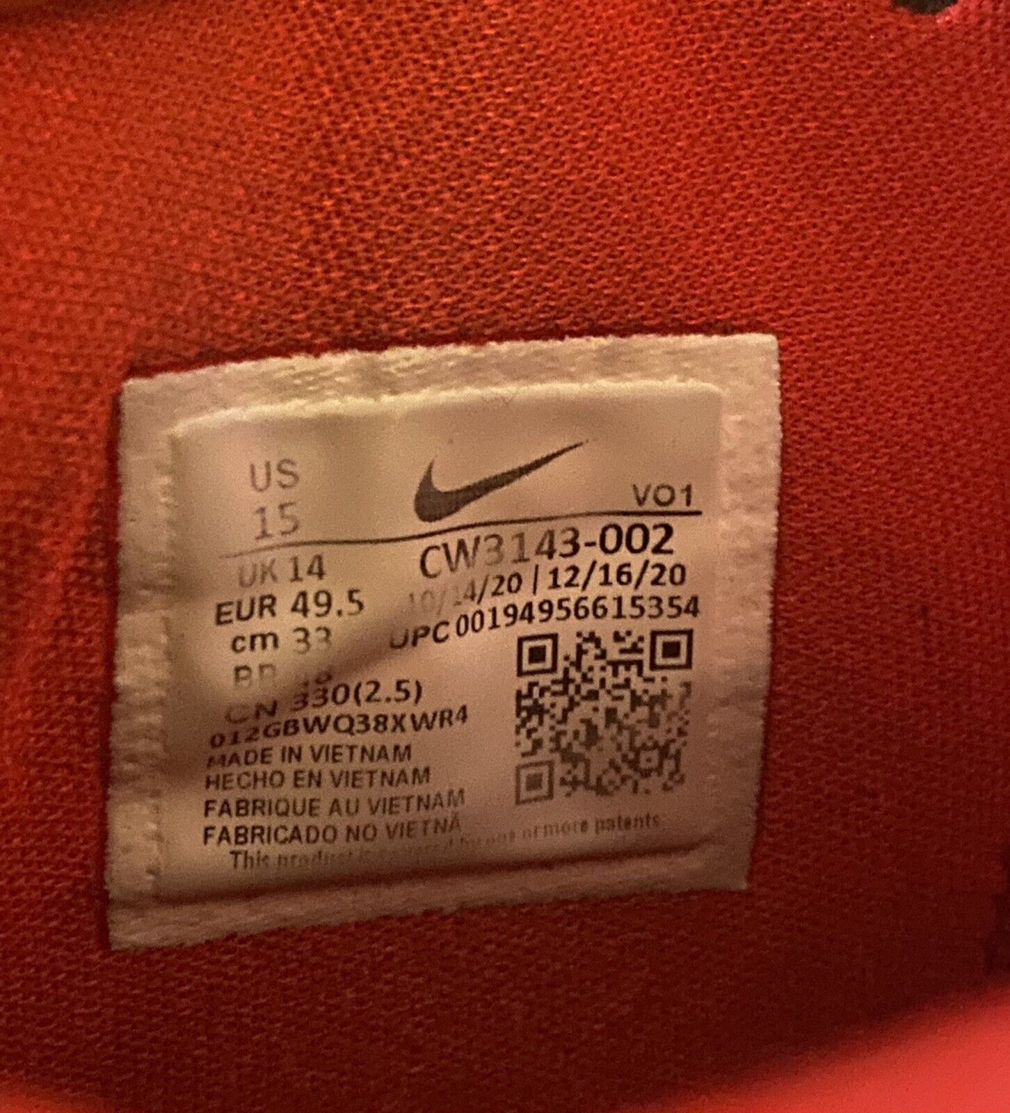 Size 15- Nike PG 5 Bred 2021 - image 8