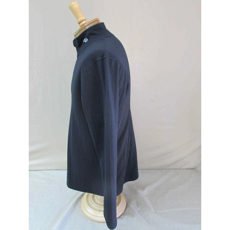 Duofold Hombre Talla L Negro Jersey Chaqueta Foto 4 de 4