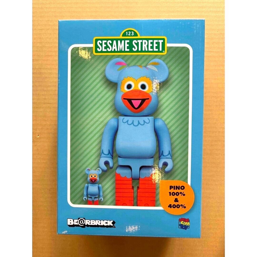 MEDICOM TOY BE@RBRICK PINO 100% & 400% SESAME STREET | eBay MEDICOM TOY BE@RBRICK PINO 100% & 400% SESAME STREET | eBay